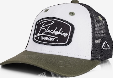 Blackskies Hat 'Race' in Green: front