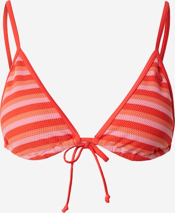ROXY Kolmio Bikinitoppi 'Jasmin' värissä punainen: etupuoli
