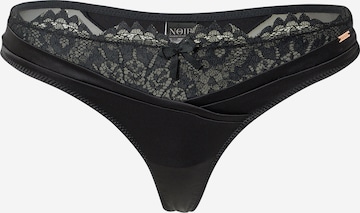 Hunkemöller - Tanga 'Hannako' em preto: frente