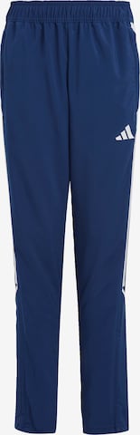 Pantalon de sport 'Tiro 23 League' ADIDAS PERFORMANCE en bleu : devant