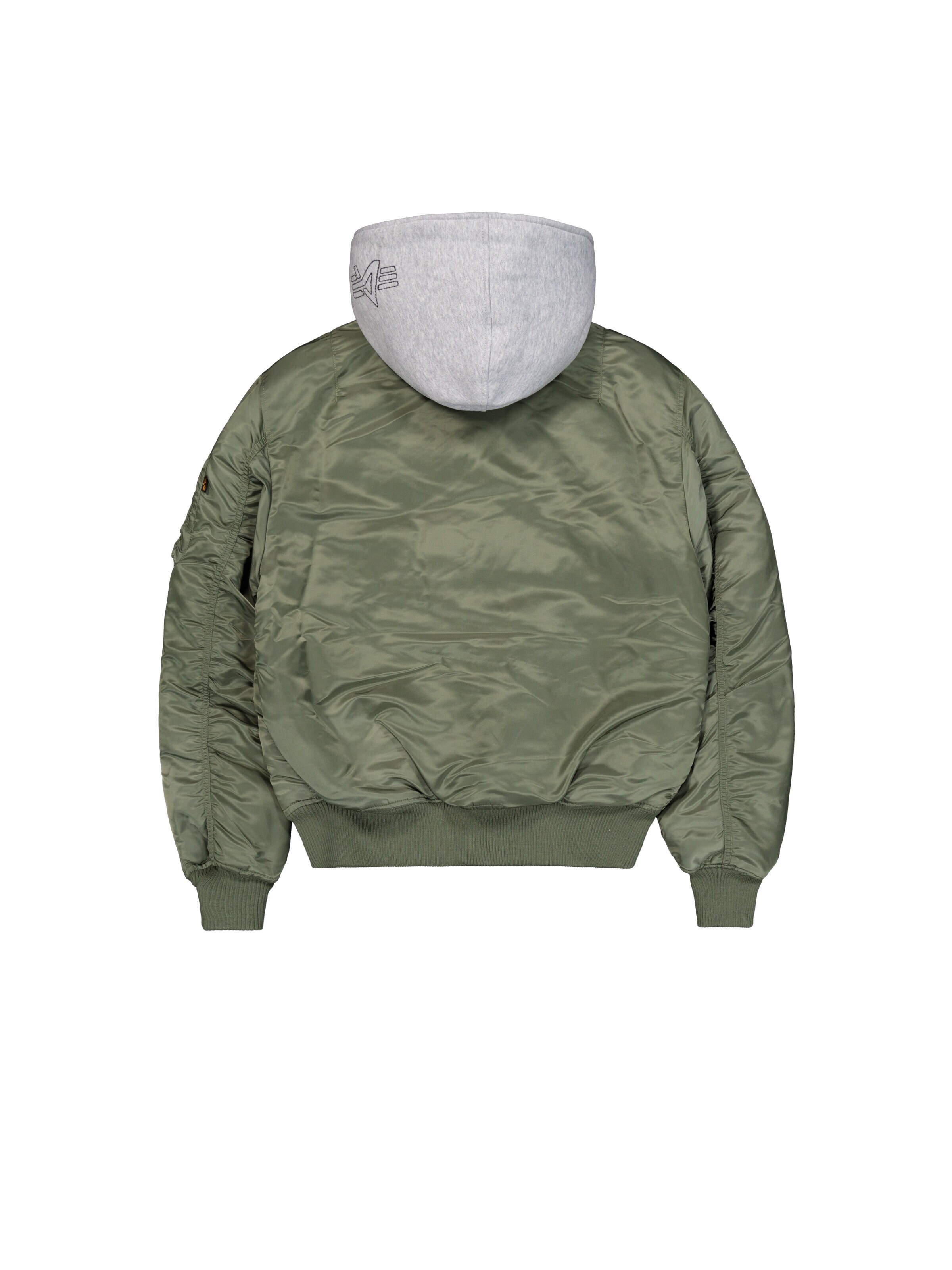 ALPHA INDUSTRIES Between-Season Jacket 'MA-1 D-Tec' in Green