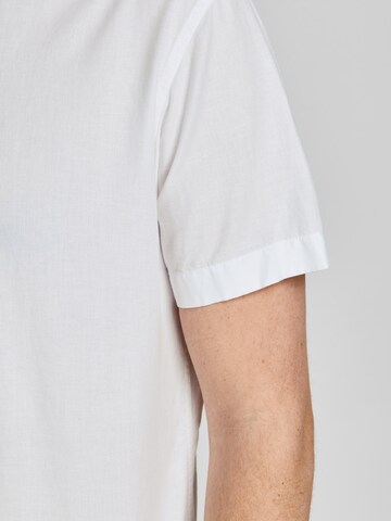 JACK & JONES Regular fit Button Up Shirt 'Summer Band' in White