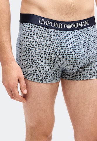 Emporio Armani Boxerky – modrá: přední strana