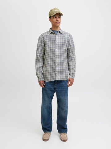 Coupe regular Chemise JACK & JONES en bleu