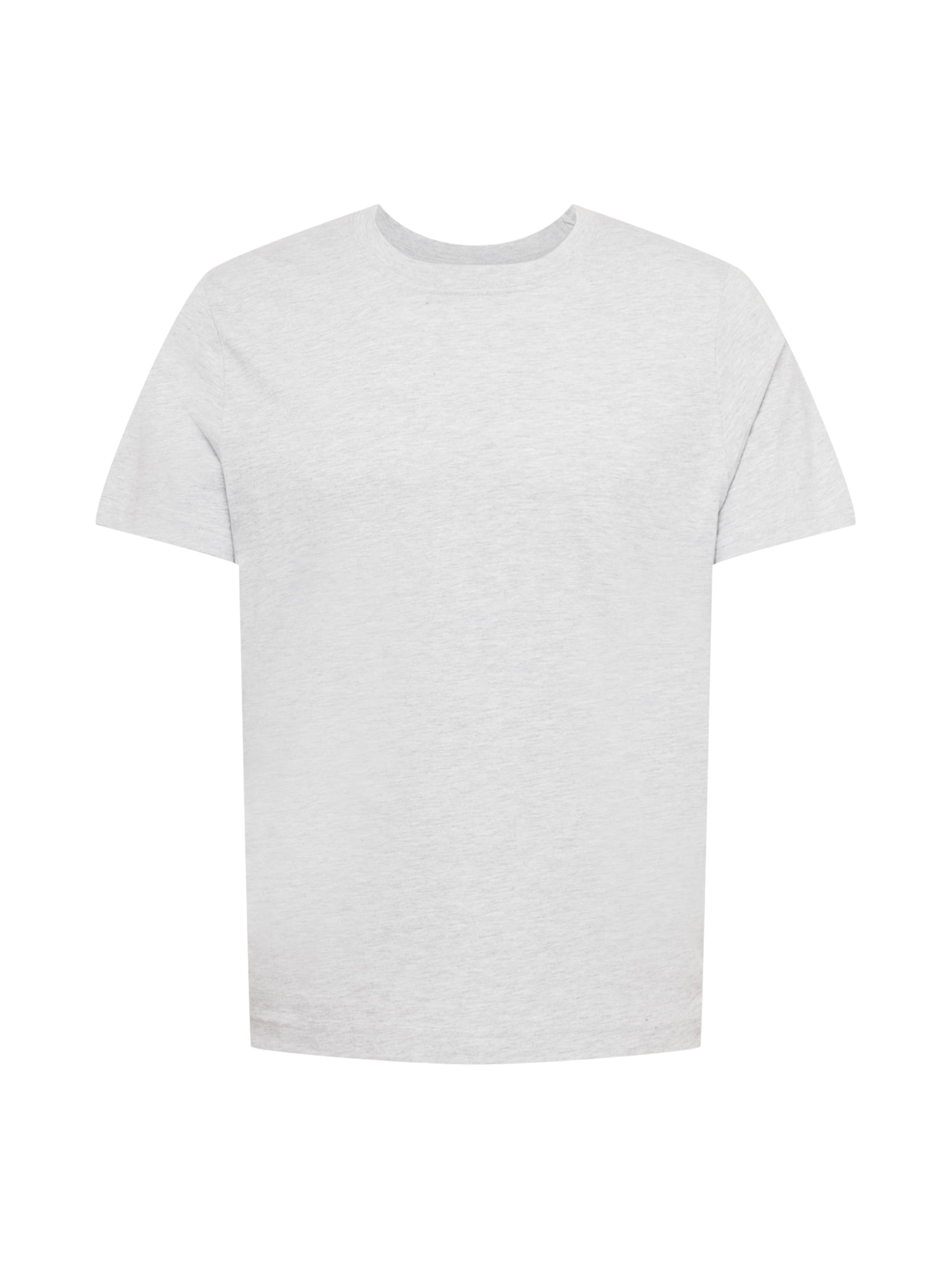 Männer Shirts WEEKDAY T-Shirt in Graumeliert - BR27857