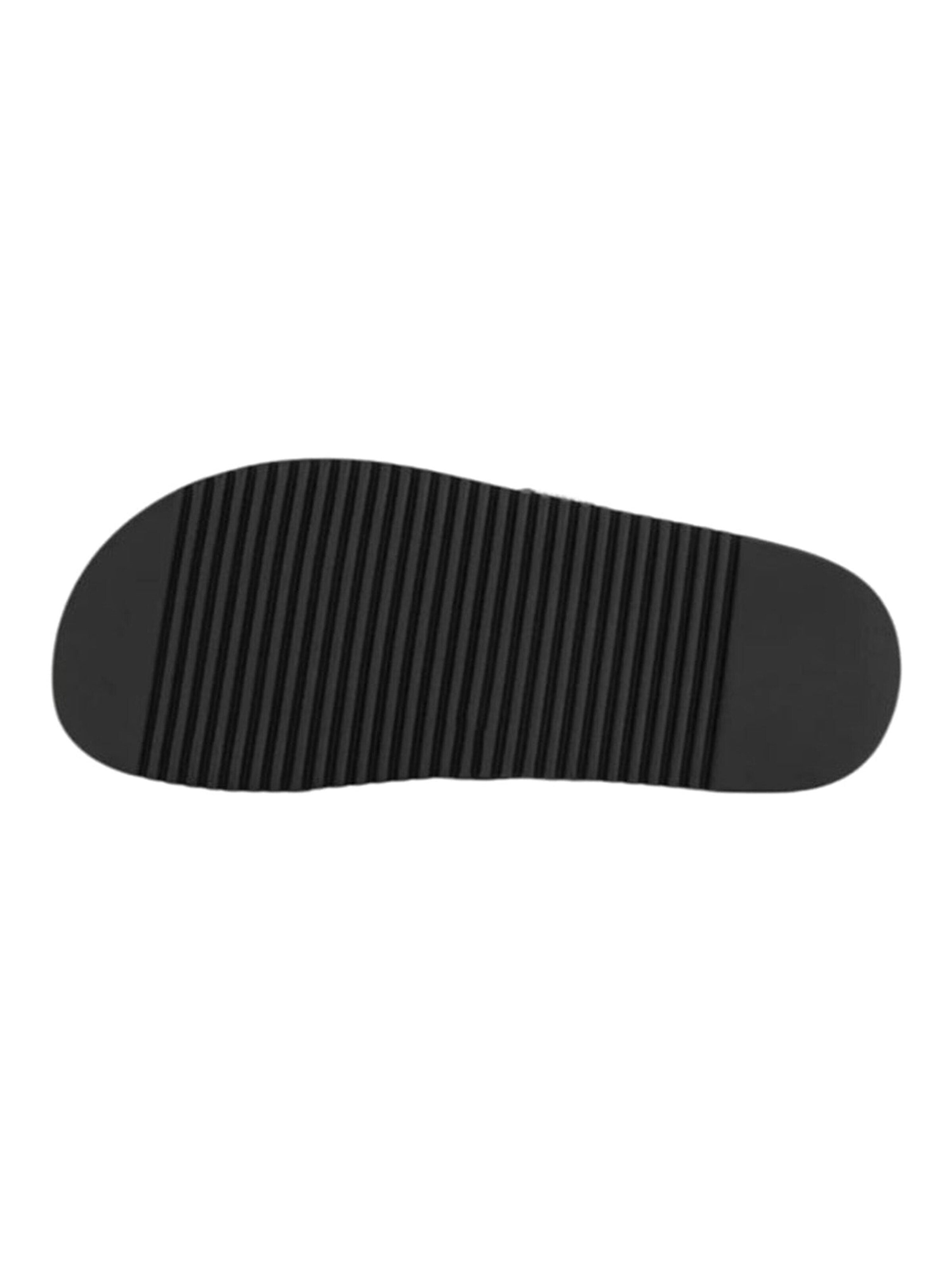 STEVE MADDEN Sandaler 'MONA RHINESTONE BLACK / SILVER' i sort