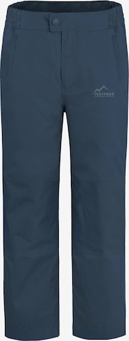 Regular Pantalon d'extérieur 'Deltana' normani en bleu : devant