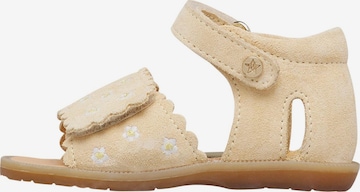 NATURINO Sandal 'MAYA EMBR' in Beige: front