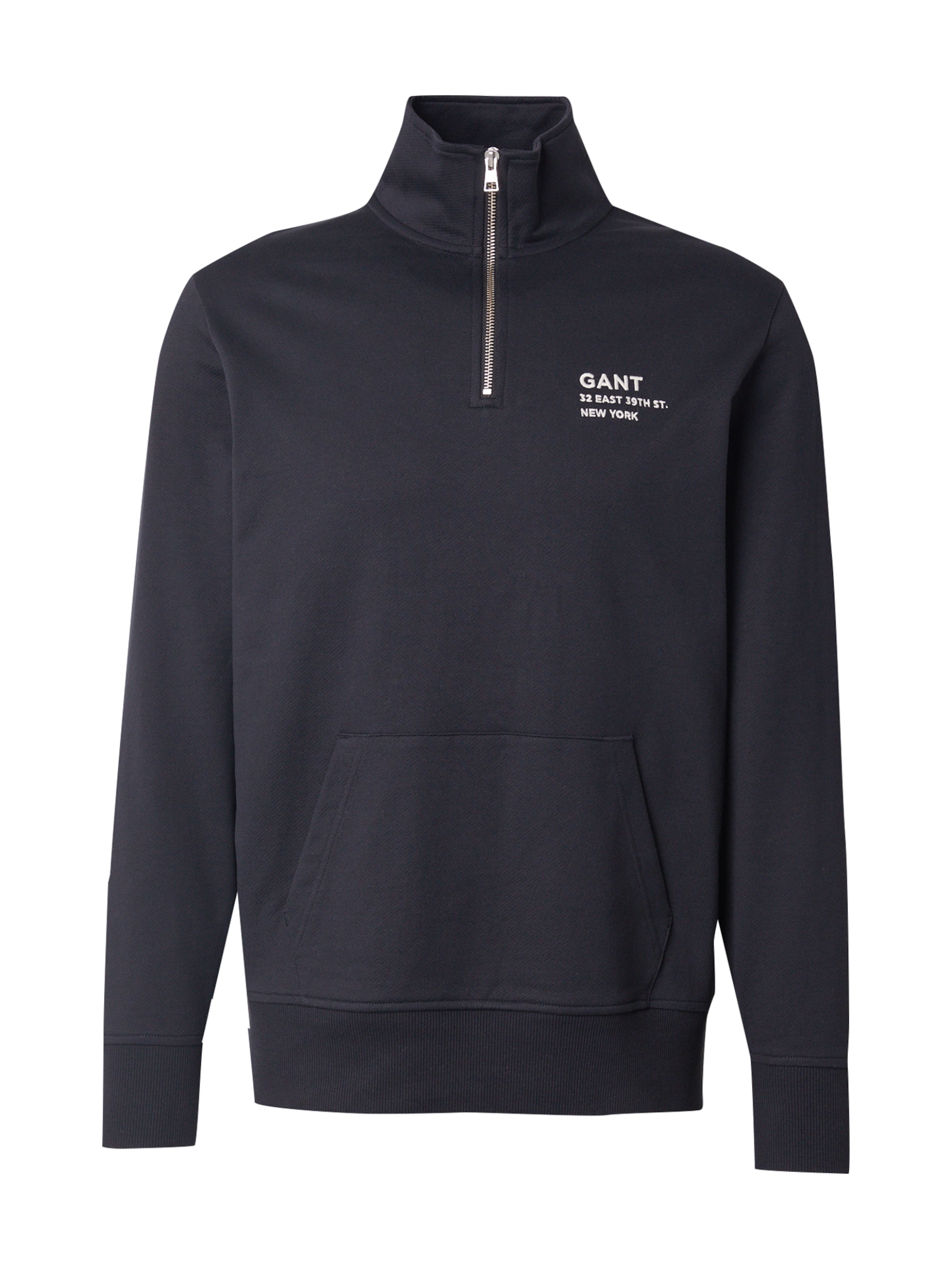 GANT Sweatshirt in Schwarz: Vorderseite