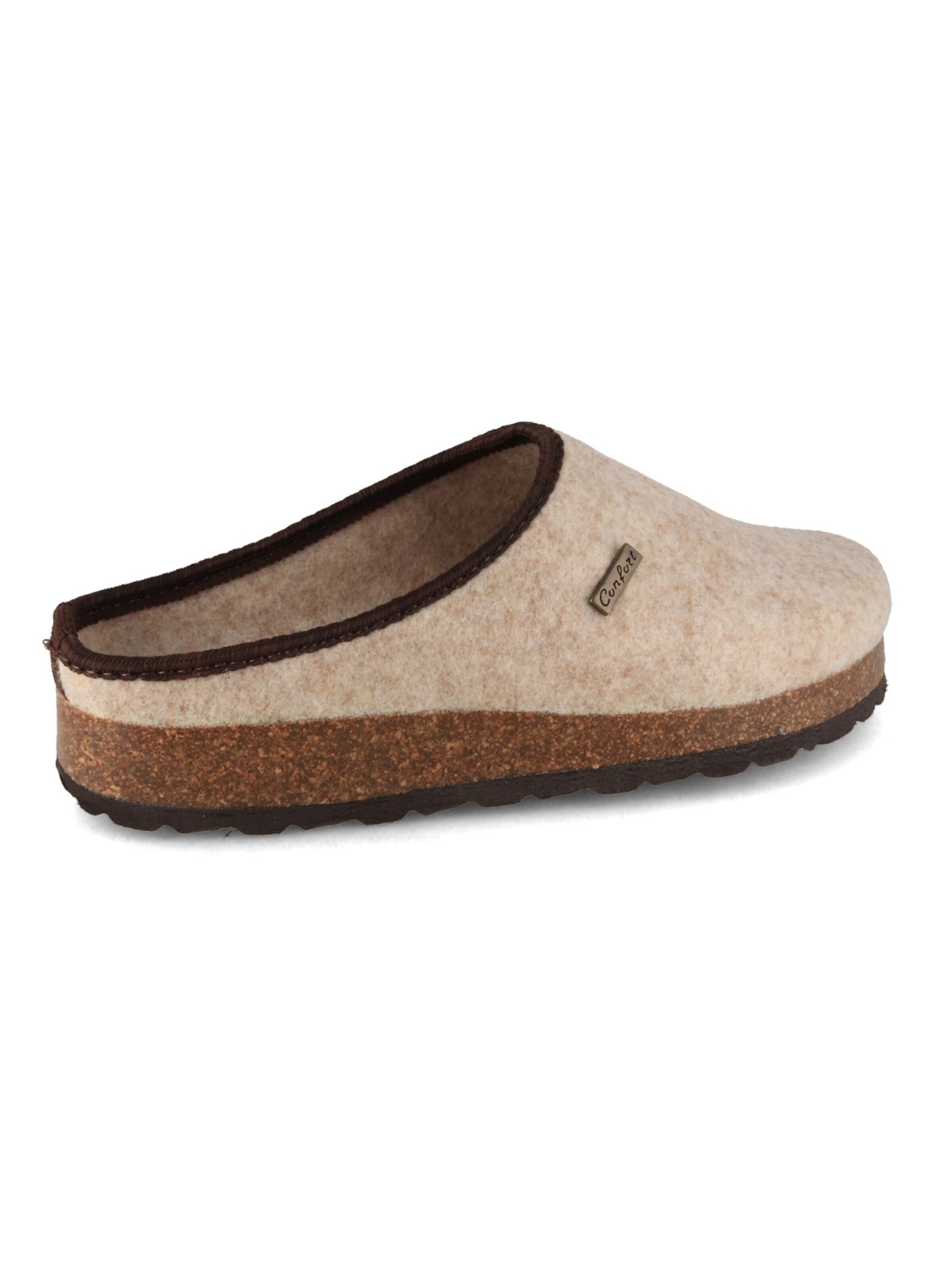 Tuffeln Slipper 'Komfort' in Beige