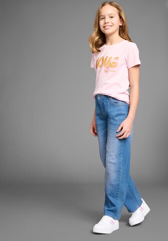 DELMAO Loosefit Jeans in Blau