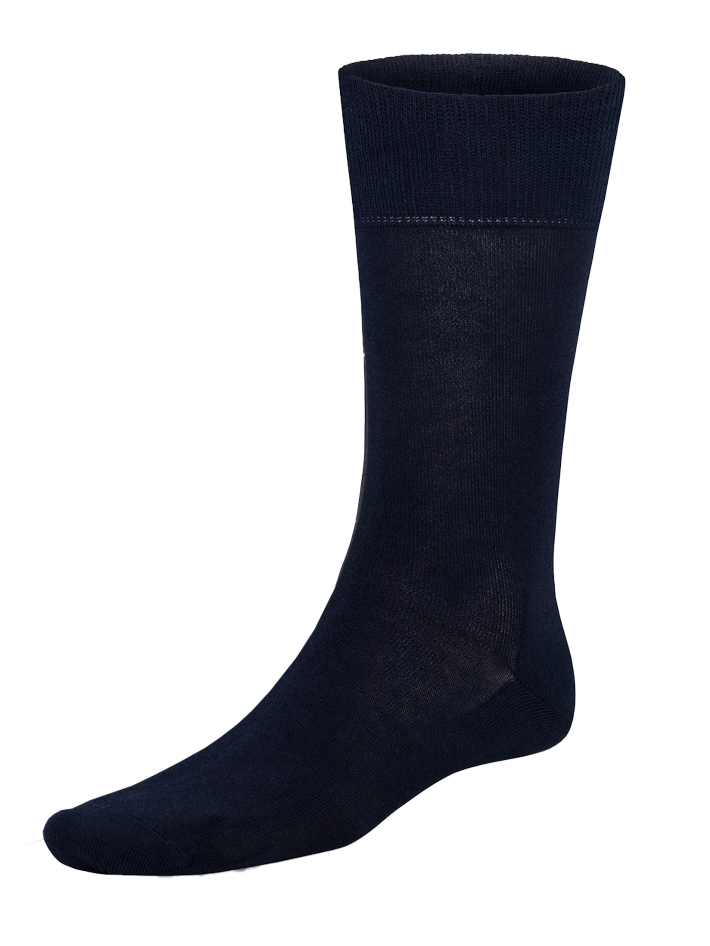 KUNERT Socken 'Richard' in Blau: Vorderseite
