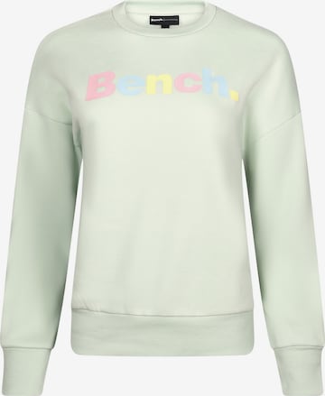 BENCH Sweatshirt in Green: front