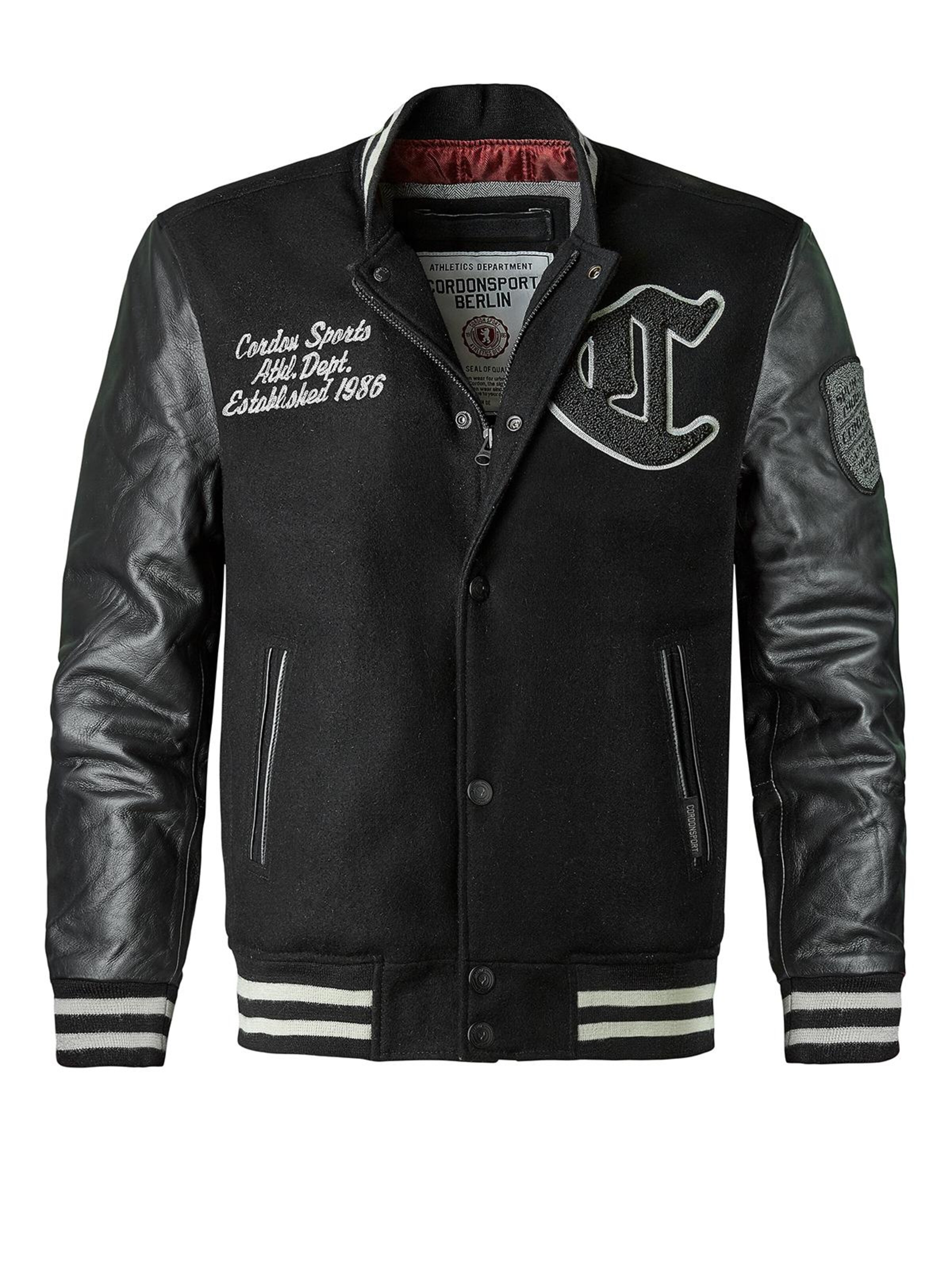 Cordon Sport Winter Jacket 'Team' in Black