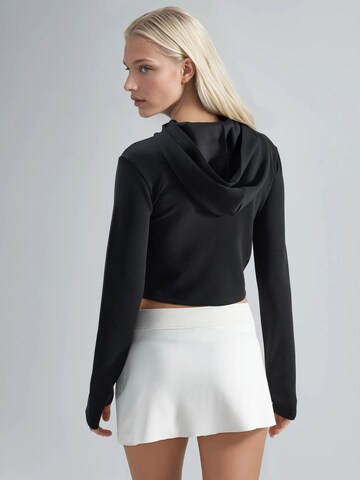 Busem Sweatvest in Zwart