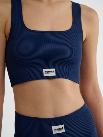 Hummel Bustier Sports-BH 'Pulse' i blå