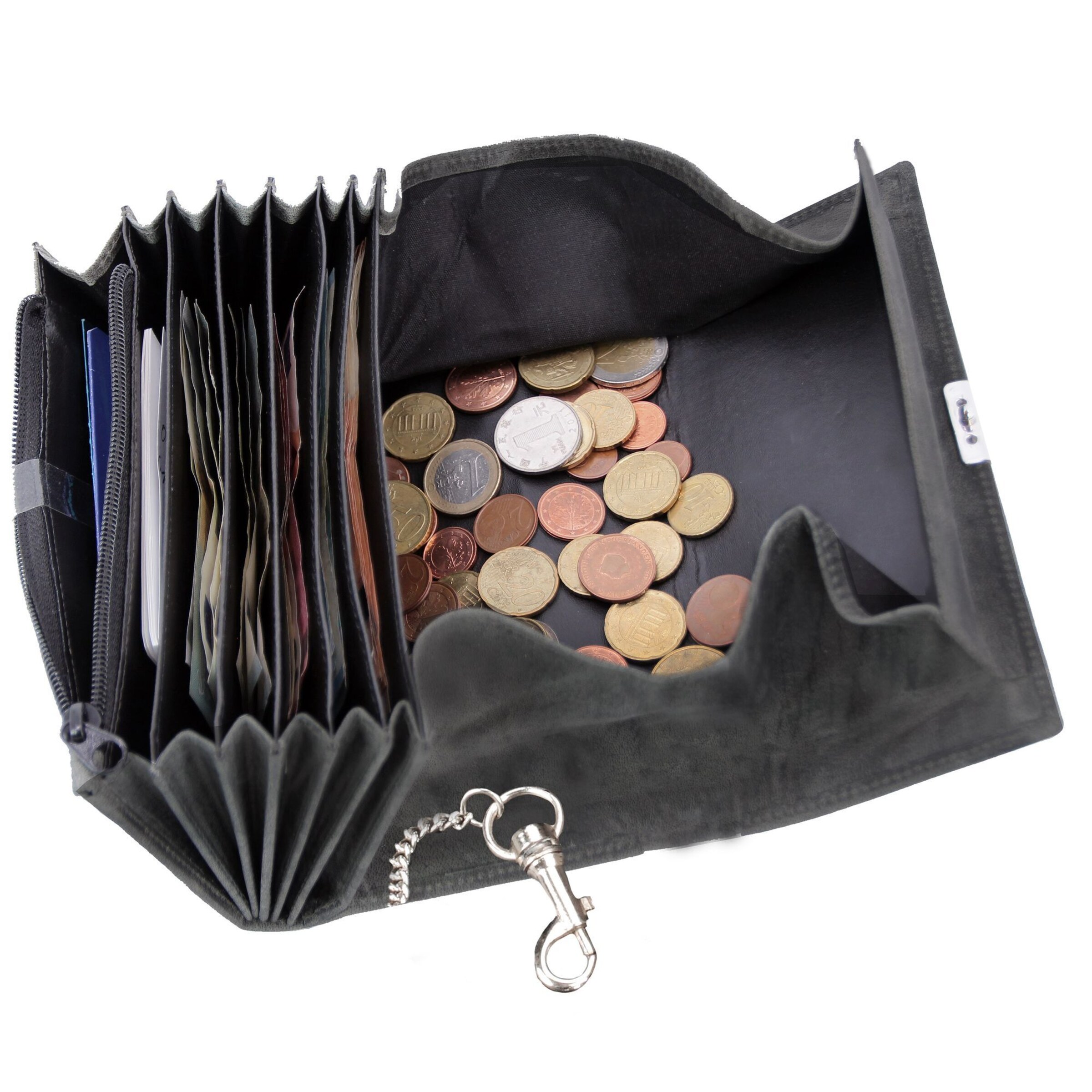 Alassio Wallet in Grey