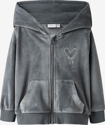 Veste de survêtement NAME IT en gris : devant
