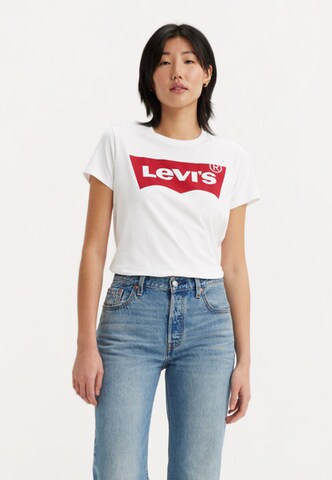LEVI'S ® Shirt 'Perfect Tee' in Wit: voorkant