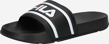 FILA Badeschuh 'Morro Bay' in Schwarz: Vorderseite