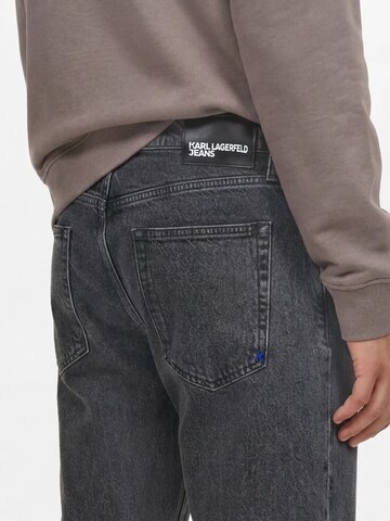 KARL LAGERFELD JEANS Szabványos Farmer - fekete