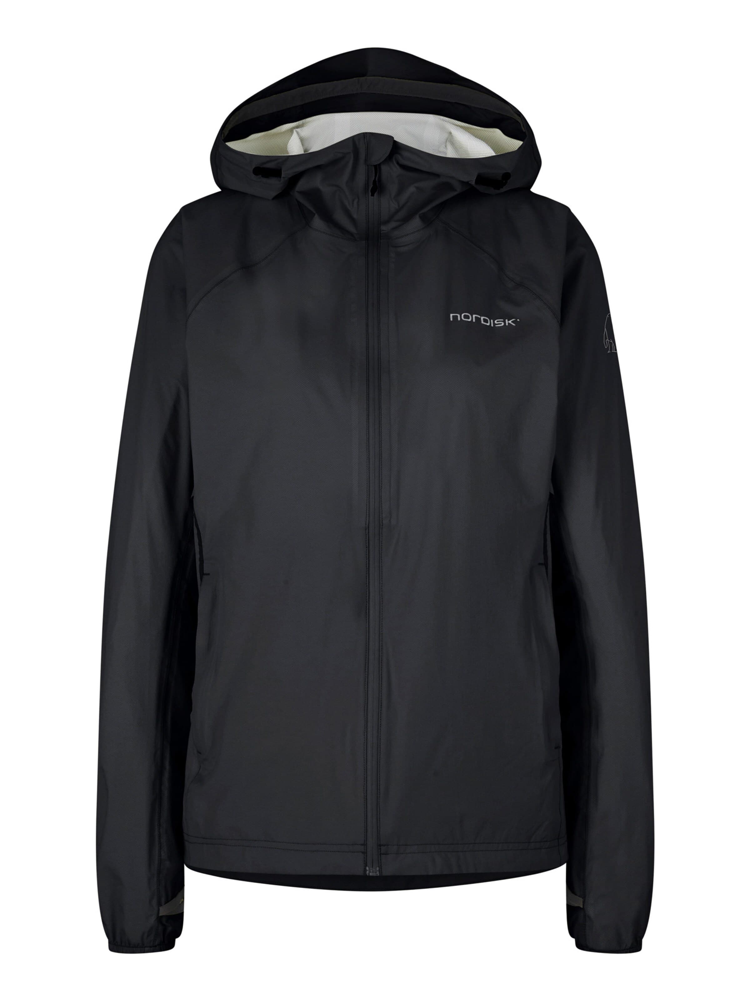 NORDISK Outdoor Jacket 'Brenna' in Black: front