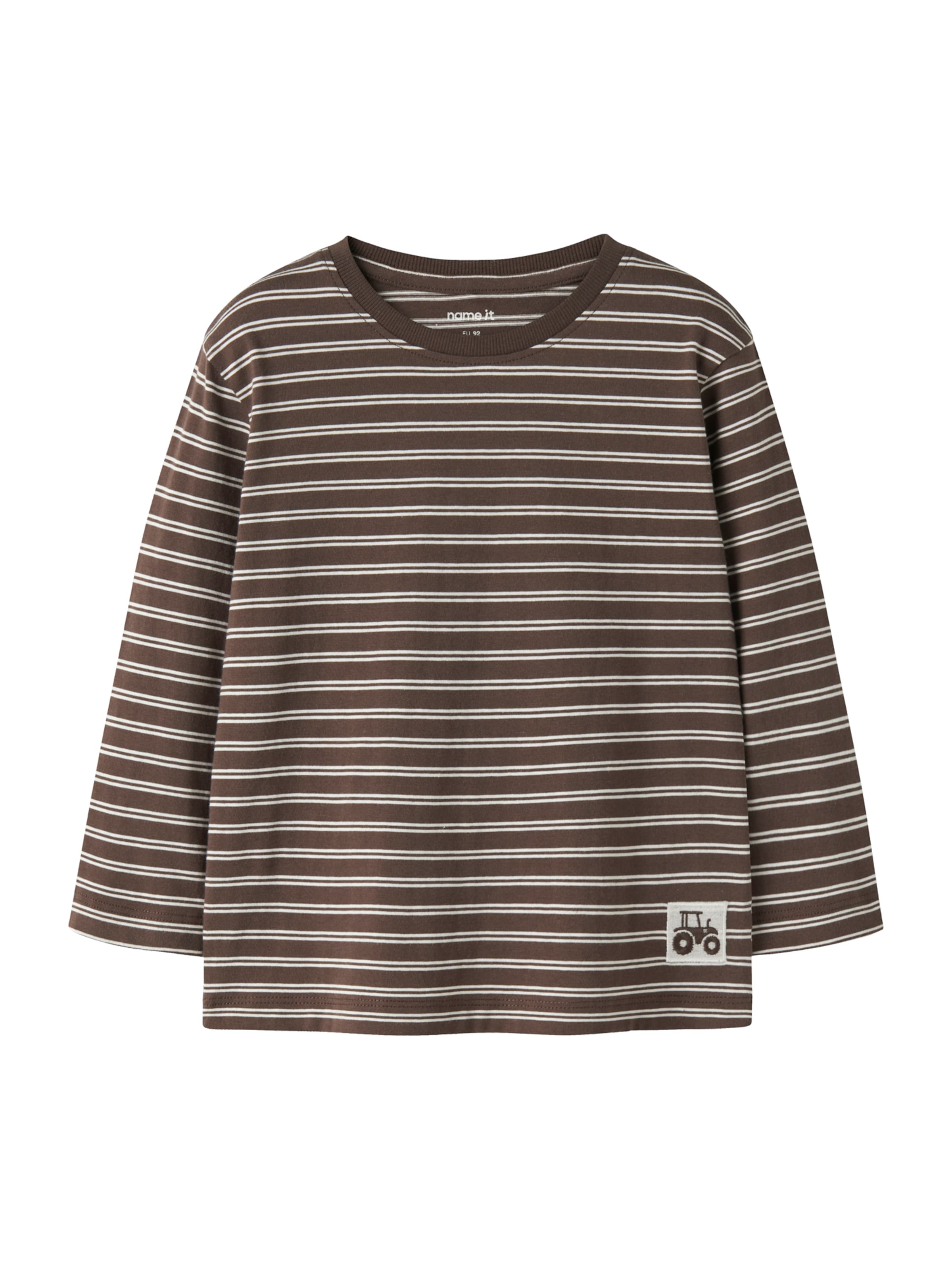 NAME IT - Camiseta 'NMMKRISTIAN' en marrón: frente