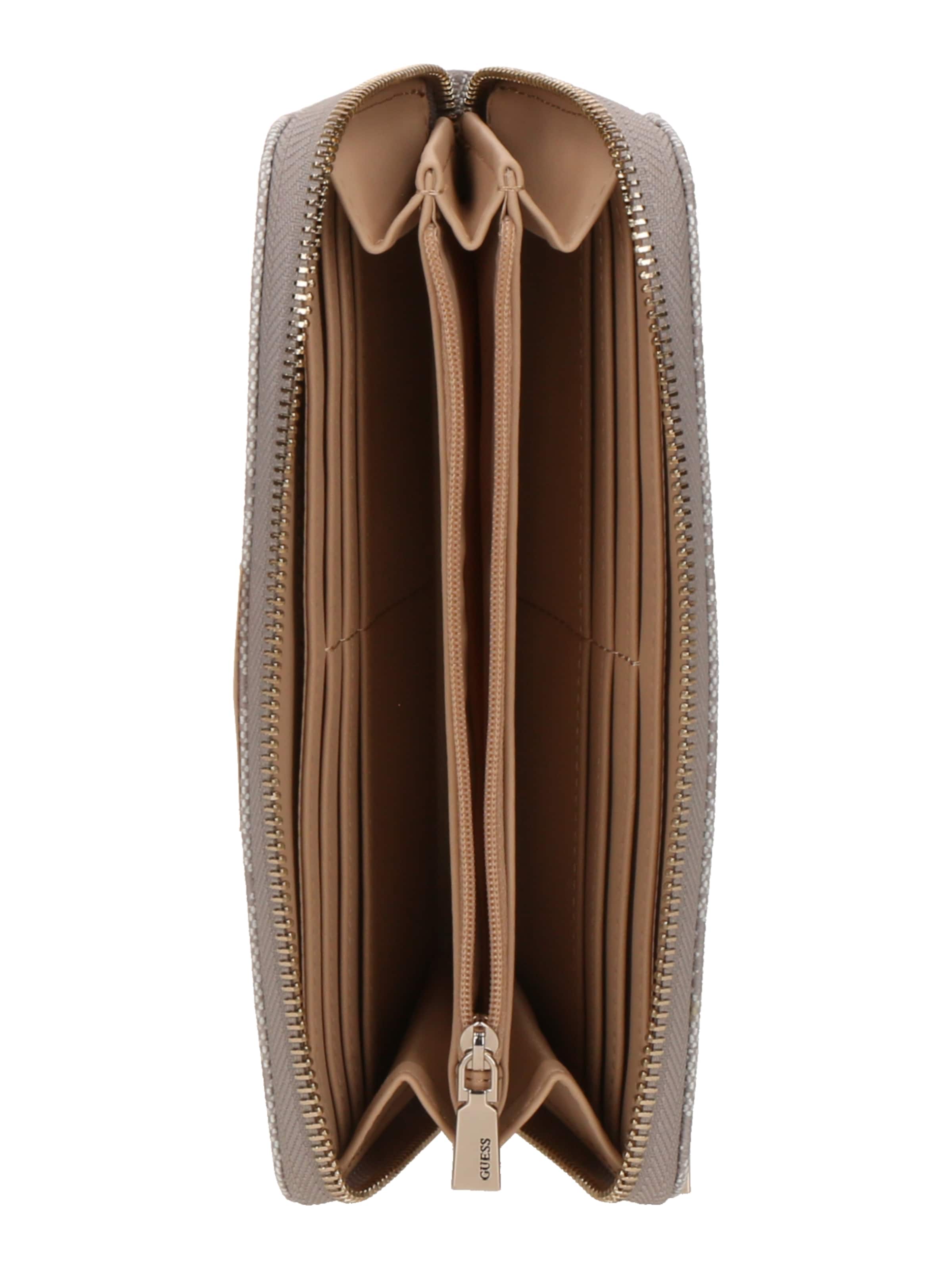 GUESS Portemonnee 'LAUREL II' in Bruin