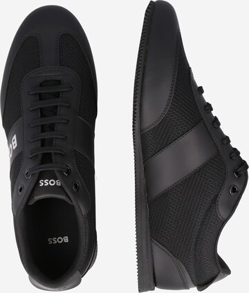 Sneaker low de la BOSS pe negru