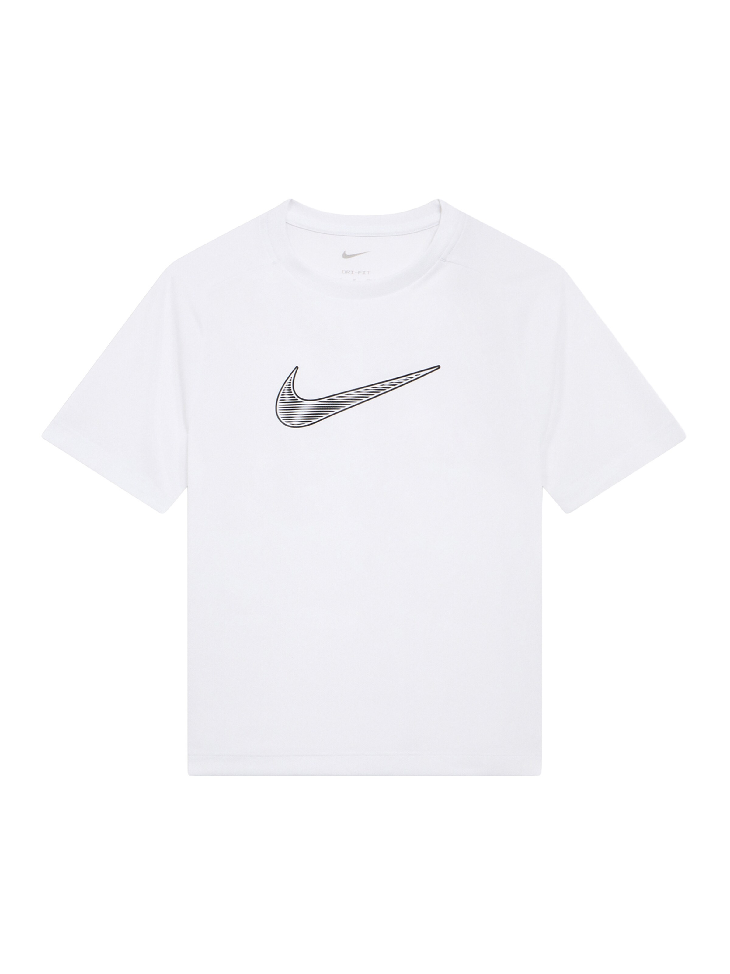 balta NIKE Sportiniai marškinėliai: priekis