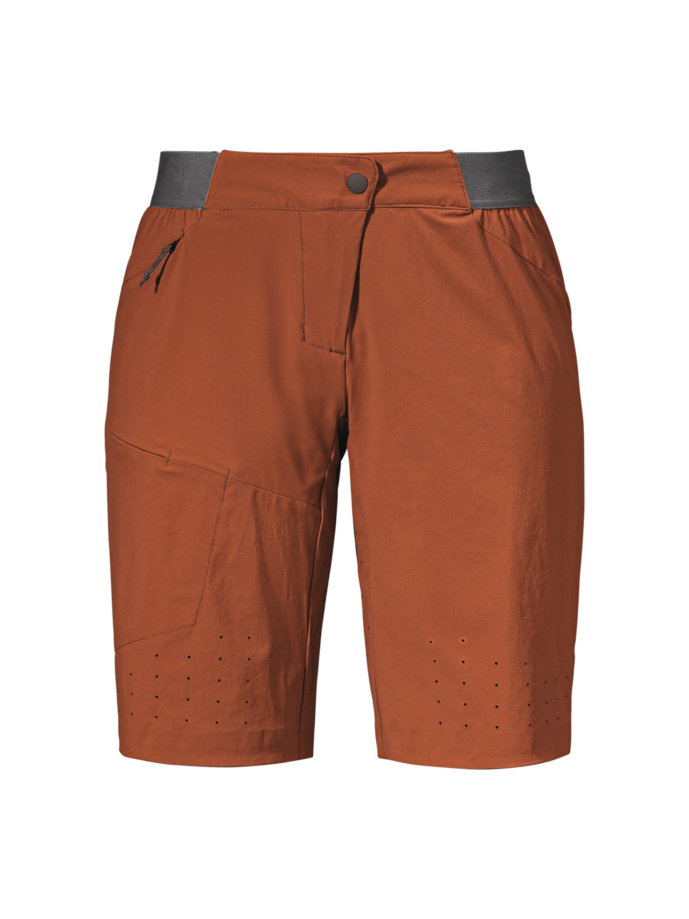 Schöffel Regular Outdoor trousers 'Mellow' in Red: front