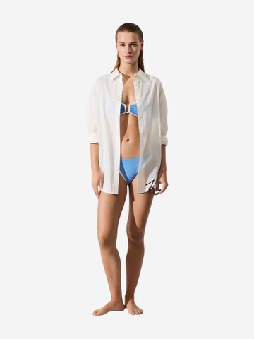 Camicia da donna 'OVERSIZED BEACHSHIRT B2W46034' di KARL LAGERFELD JEANS in beige