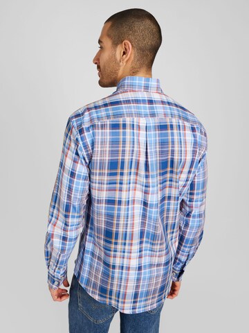 FYNCH-HATTON Regular fit Button Up Shirt in Blue