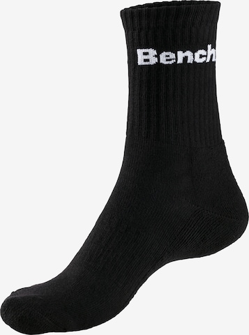 BENCH Athletic Socks in Black: front