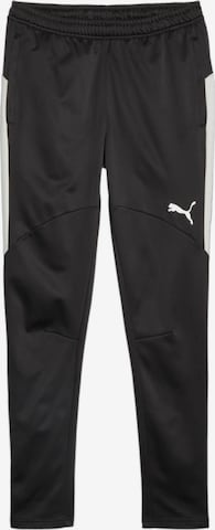 PUMA Regular Workout Pants in Black: front