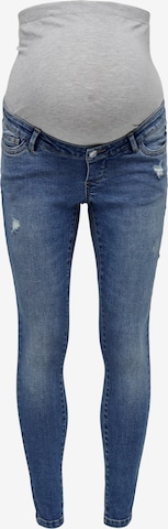 Only Maternity Jeans 'Wauw' in Blue: front