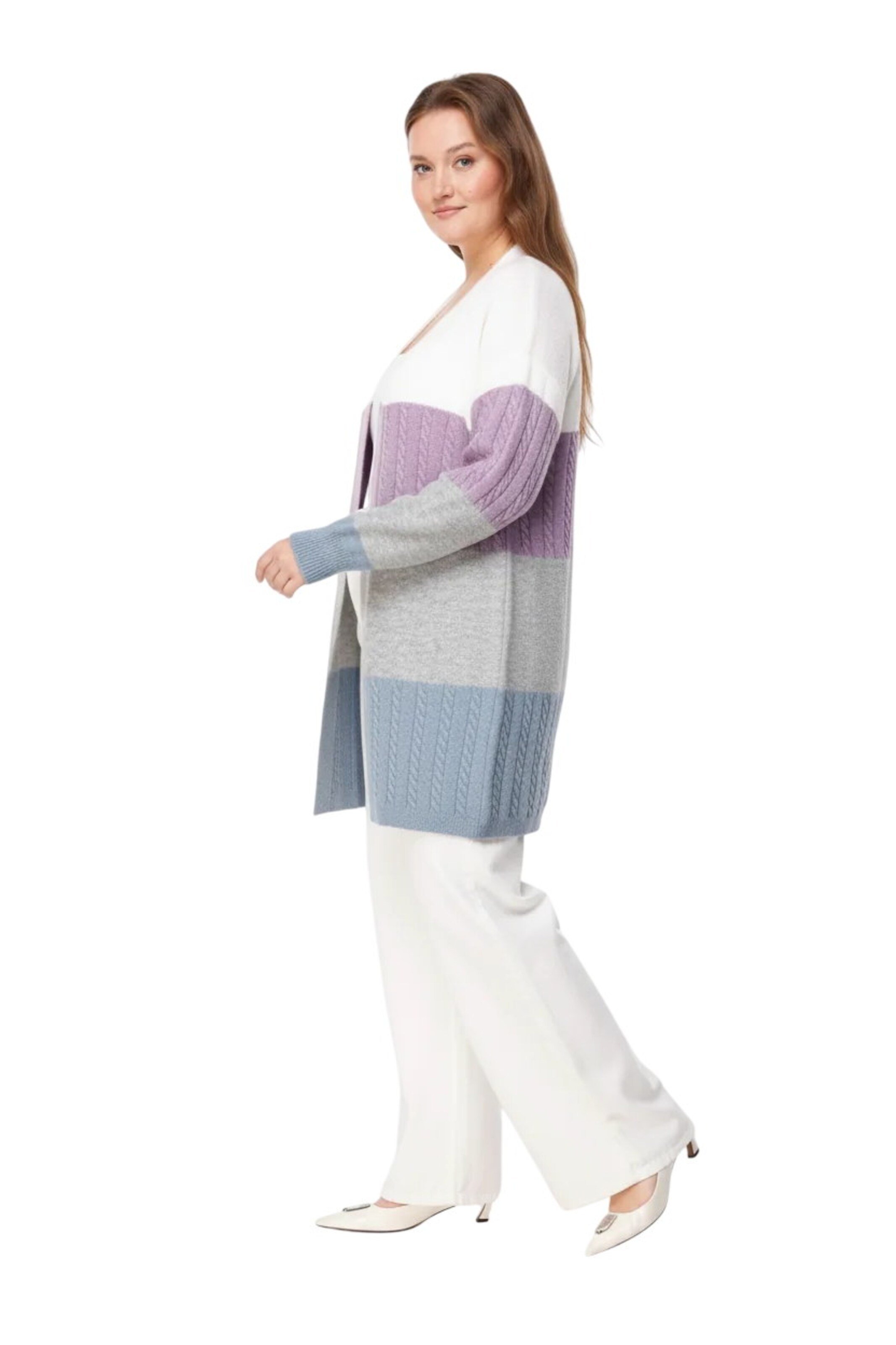 Shape Of You Knit cardigan in Mixed colours