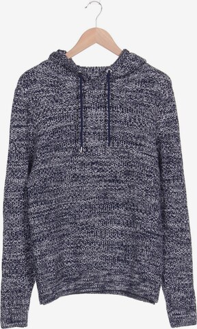 QS Sweatshirt & Zip-Up Hoodie in M in Blue: front