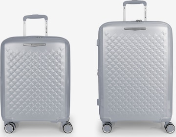 Gabol Suitcase Set 'Queens' in Silver: front