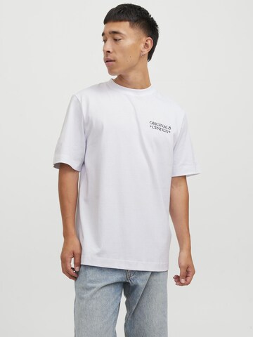 JACK & JONES T-shirt 'Gracia' i vit: framsida