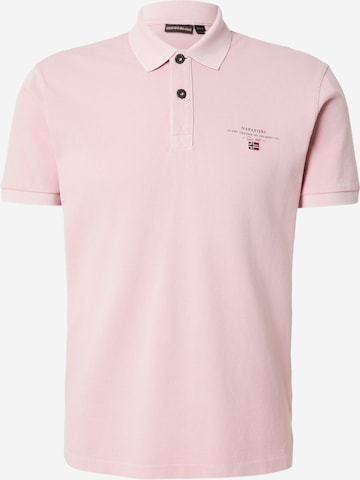 NAPAPIJRI Majica 'ELBAS' | roza barva: sprednja stran