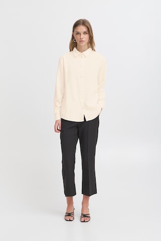 Chemisier 'LINNO' ICHI en beige