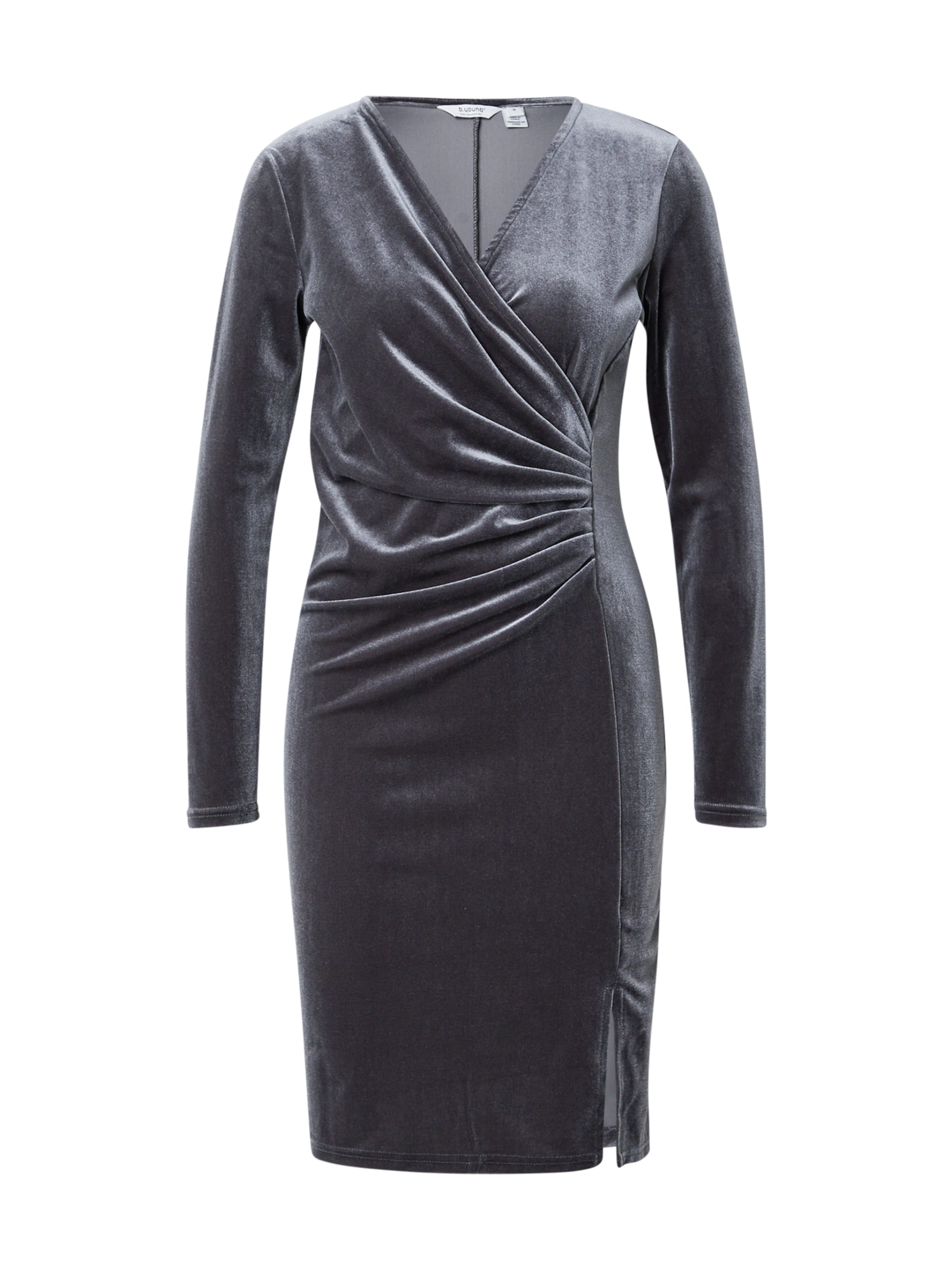 b.young Φόρεμα κοκτέιλ 'BY PERLINA' σε γκρι: μπροστά