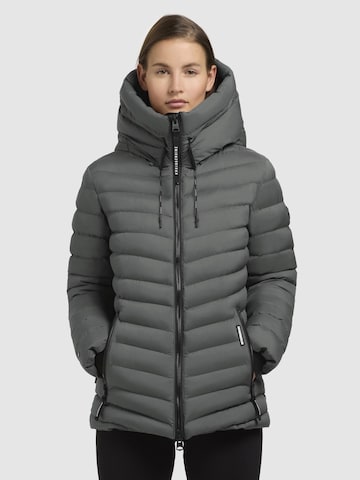 Veste d’hiver ' PACE ' khujo en gris : devant