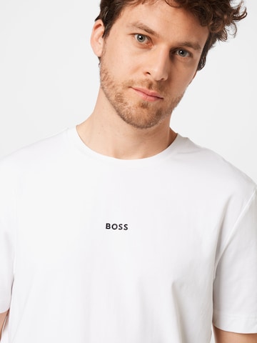 BOSS T-Shirt 'Chup' in Weiß