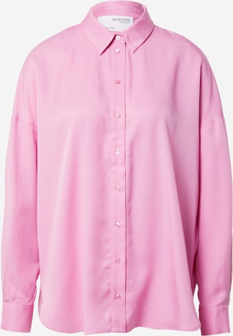 SELECTED FEMME Blouse 'SANNI' in Pink: front