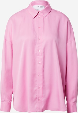 SELECTED FEMME Μπλούζα 'SANNI' σε ροζ: μπροστά
