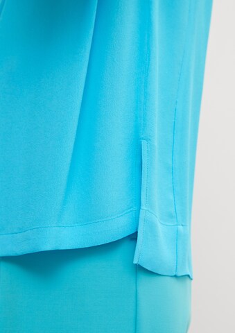 COMMA Bluse in Blau