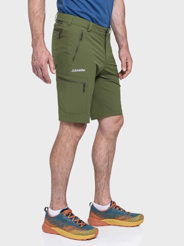 Schöffel Regular Outdoorshorts 'Folkstone' in Grün