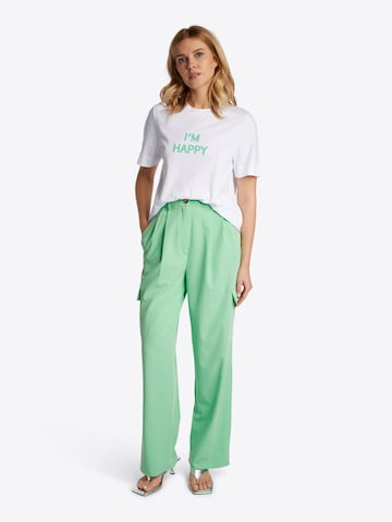 Rich & Royal Loosefit Kalhoty – zelená